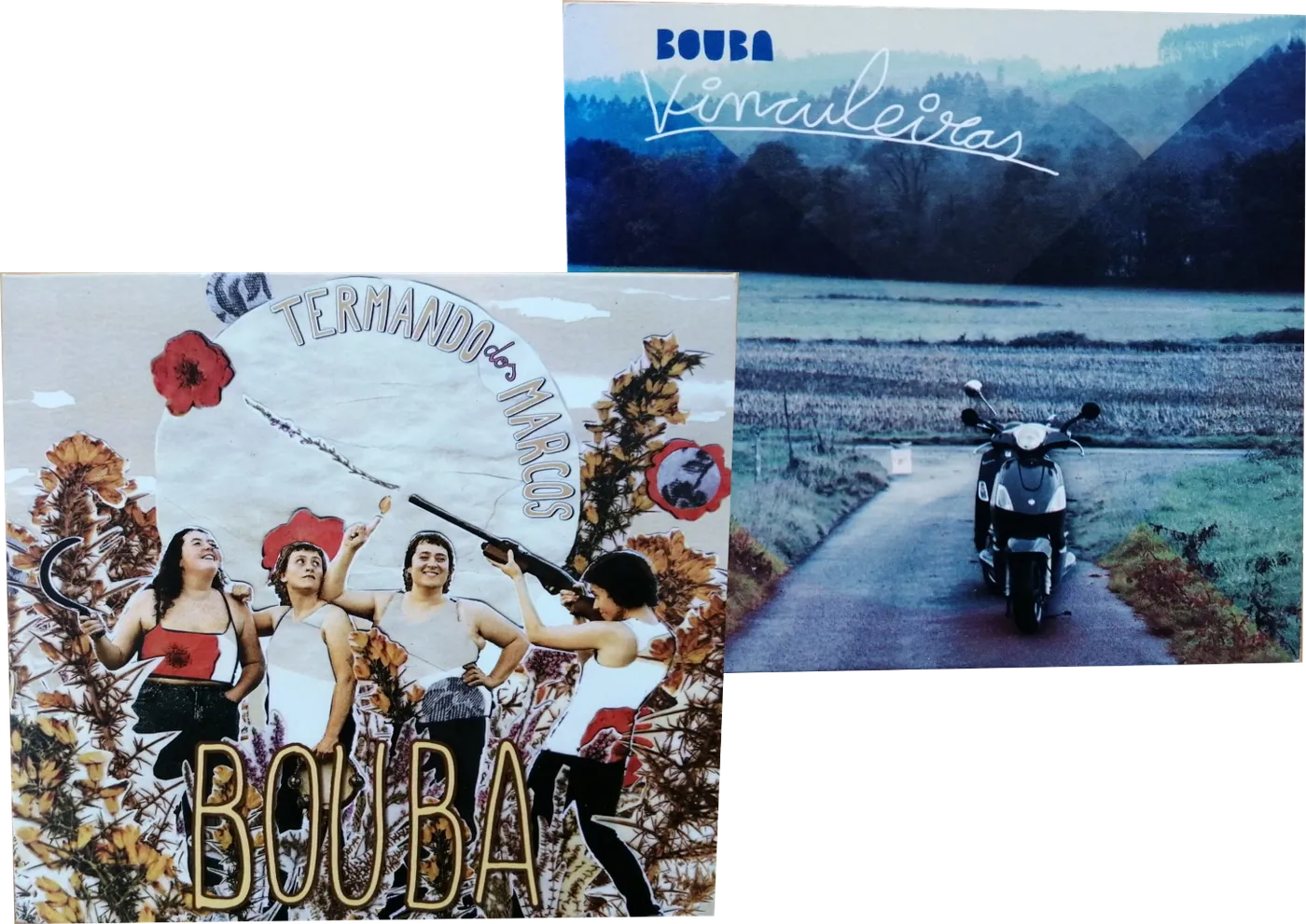 Os dous CD xuntos: Termando dos Marcos e Vinculeiras